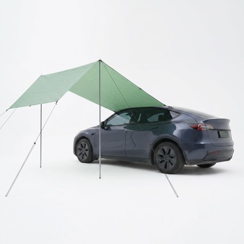 Vehicle portable car awning - vehicle,